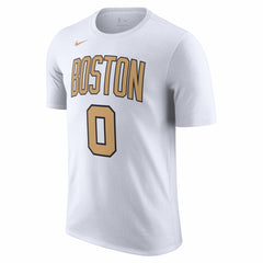 NBA Jayson Tatum Boston Celtics Unisex 2025/26 City Edition Name & Number T-Shirt
