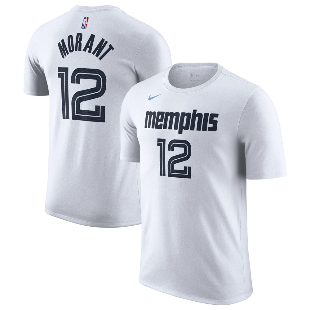 NBA Ja Morant Memphis Grizzlies Unisex 2025/26 City Edition Name & Number T-Shirt