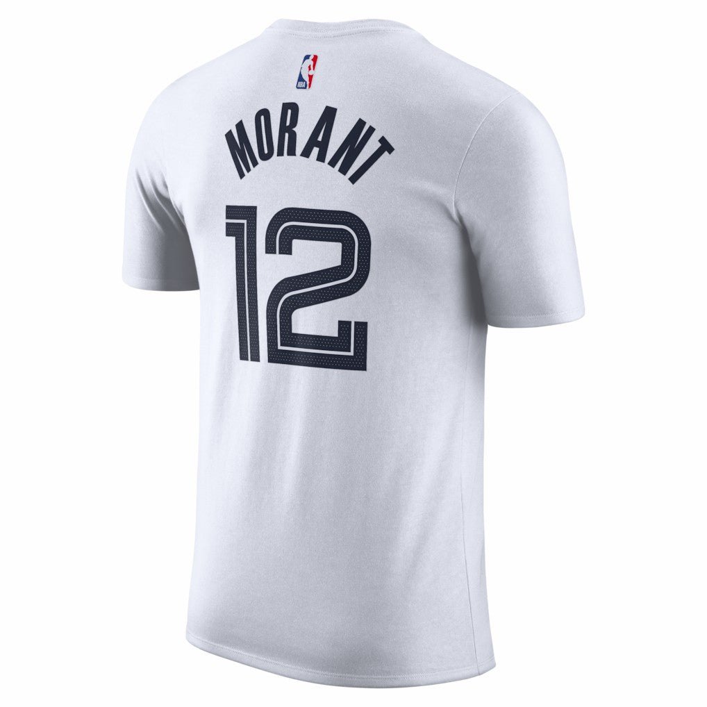 NBA Ja Morant Memphis Grizzlies Unisex 2025/26 City Edition Name & Number T-Shirt