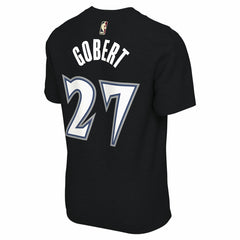 NBA Rudy Gobert Minnesota Timberwolves Unisex Name & Number T-Shirt