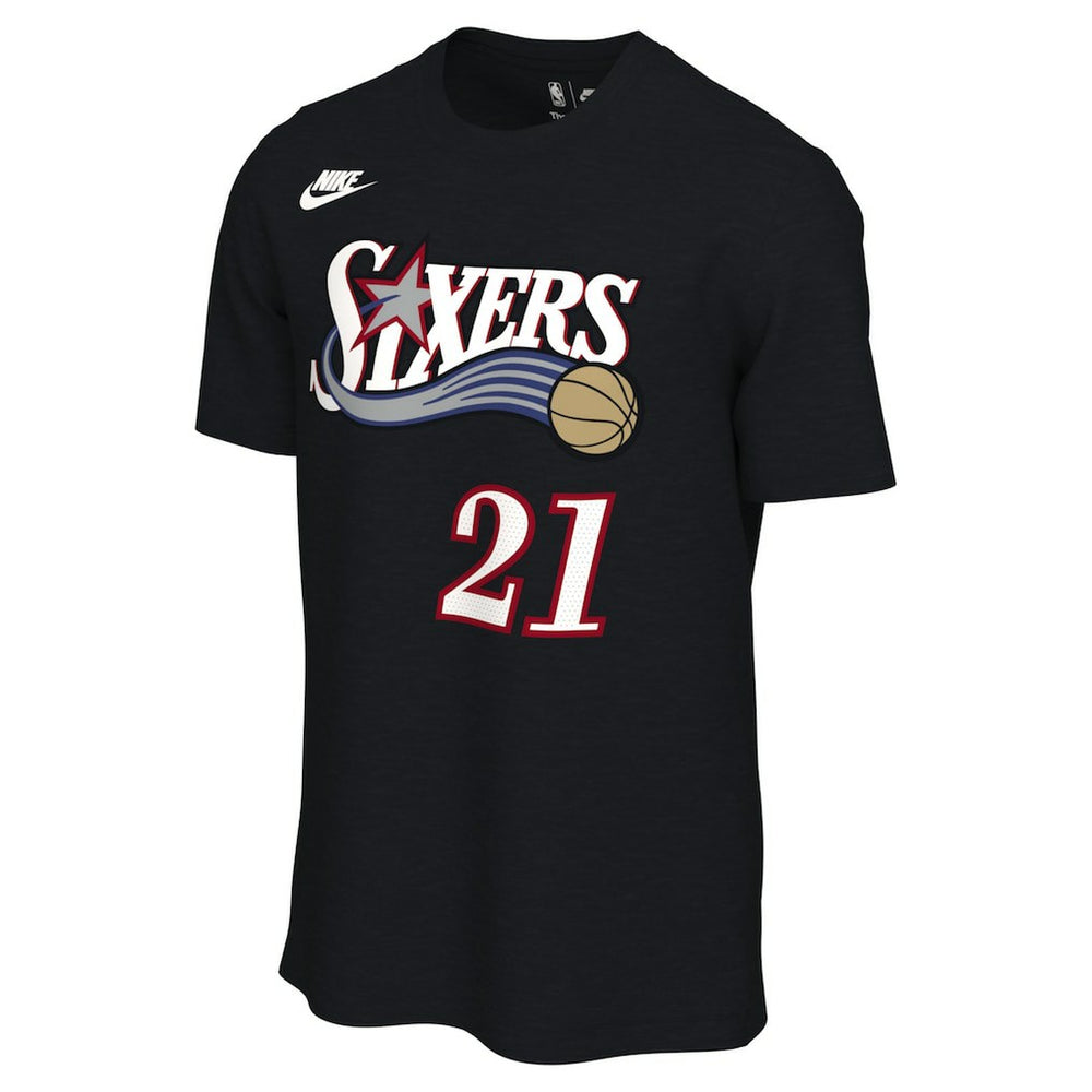NBA Joel Embiid Philadelphia 76ers Unisex Name & Number T-Shirt