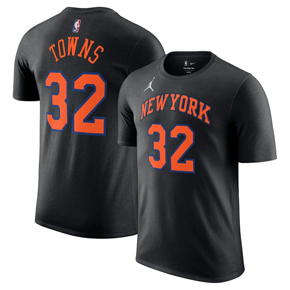 NBA Karl-Anthony Towns New York Knicks Jordan Brand Unisex Name & Number T-Shirt
