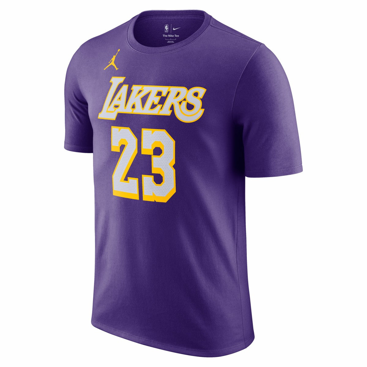 NBA LeBron James Los Angeles Lakers Jordan Brand Unisex Name & Number T-Shirt