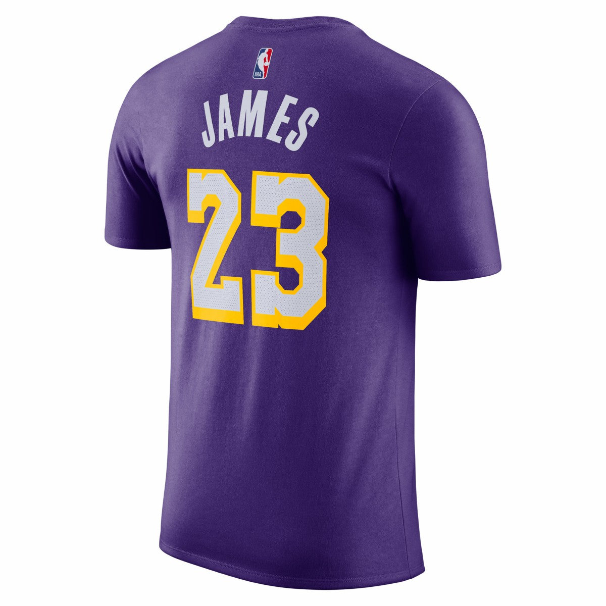 NBA LeBron James Los Angeles Lakers Jordan Brand Unisex Name & Number T-Shirt
