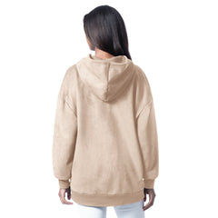 G-III 4Her by Carl Banks Women's Best Hitter Oversized Tunic Pullover Hoodie - Green Bay Packers