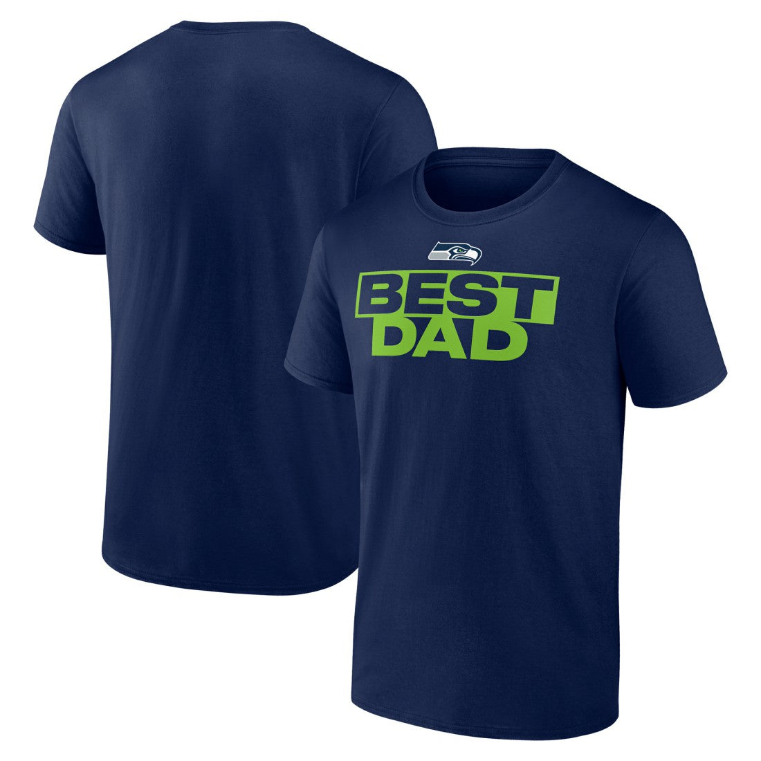 Best Dad Father's Day T-Shirt - Seattle Seahawks