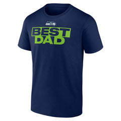Best Dad Father's Day T-Shirt - Seattle Seahawks