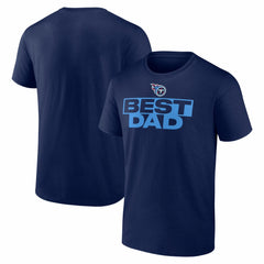 Best Dad Father's Day T-Shirt - Tennessee Titans