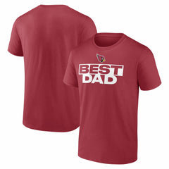 Best Dad Father's Day T-Shirt - Arizona Cardinals