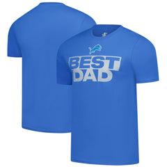 Best Dad Father's Day T-Shirt - Detroit Lions