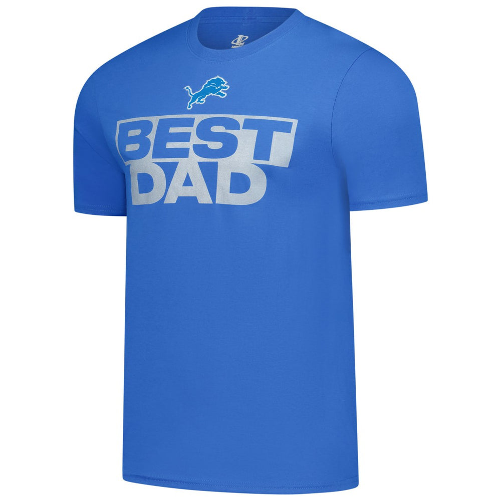 Best Dad Father's Day T-Shirt - Detroit Lions