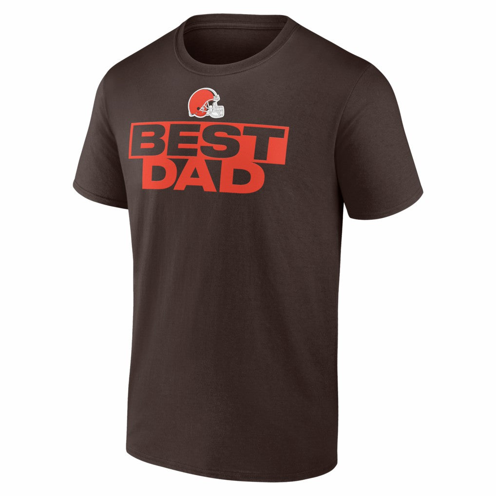 Best Dad Father's Day T-Shirt - Cleveland Browns