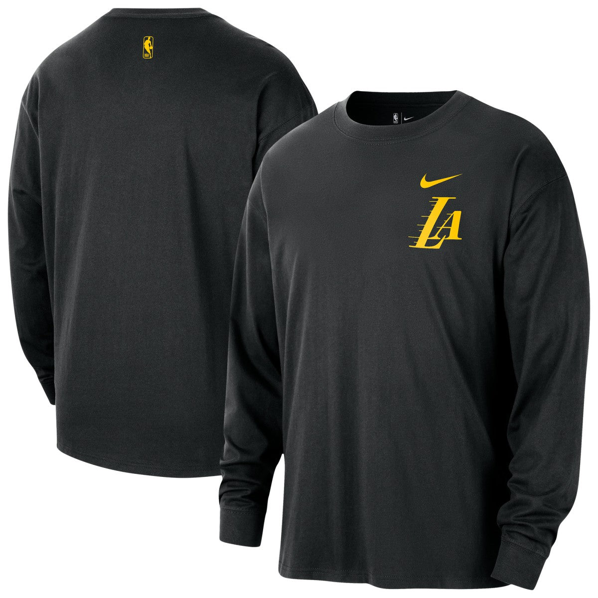 NBA Los Angeles Lakers 2025/26 City Edition Remix Essential Logo Long Sleeve T-Shirt