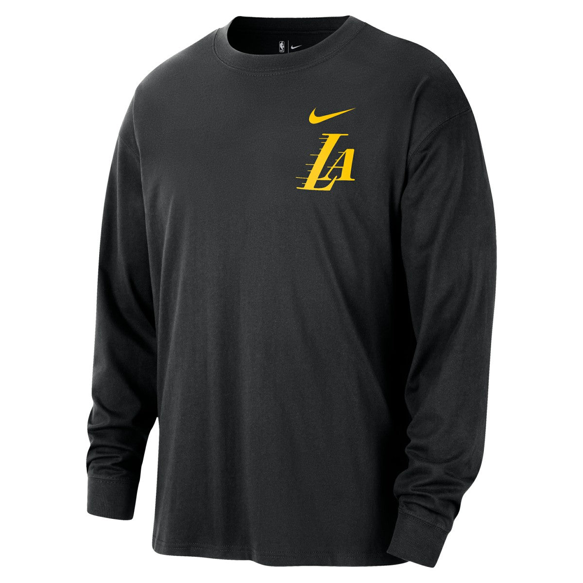 NBA Los Angeles Lakers 2025/26 City Edition Remix Essential Logo Long Sleeve T-Shirt