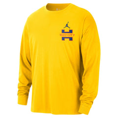 NBA Charlotte Hornets Jordan Brand 2025/26 City Edition Remix Essential Logo Long Sleeve T-Shirt