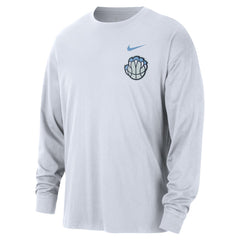 NBA Memphis Grizzlies 2025/26 City Edition Remix Essential Logo Long Sleeve T-Shirt