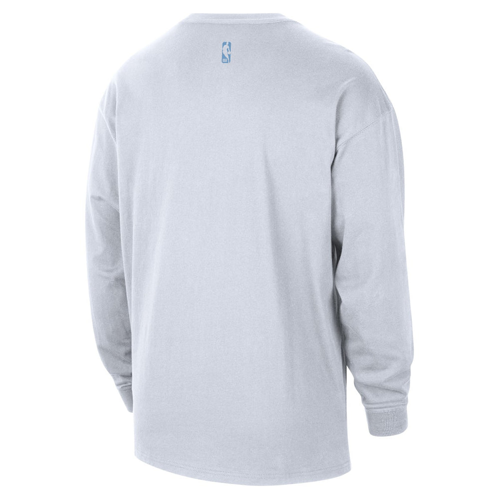 NBA Memphis Grizzlies 2025/26 City Edition Remix Essential Logo Long Sleeve T-Shirt