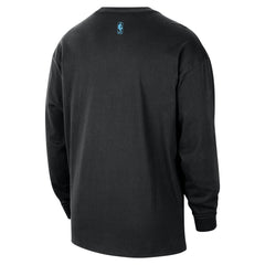 NBA Miami Heat 2025/26 City Edition Remix Essential Logo Long Sleeve T-Shirt
