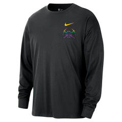 NBA Denver Nuggets 2025/26 City Edition Remix Essential Logo Long Sleeve T-Shirt sale