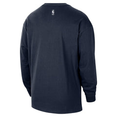 NBA Oklahoma City Thunder 2025/26 City Edition Remix Essential Logo Long Sleeve T-Shirt