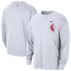 NBA Houston Rockets 2025/26 City Edition Remix Essential Logo Long Sleeve T-Shirt sale
