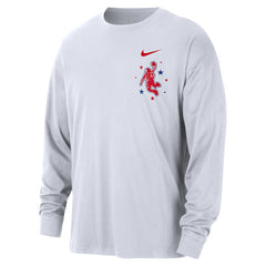 NBA Houston Rockets 2025/26 City Edition Remix Essential Logo Long Sleeve T-Shirt sale