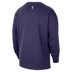 NBA Sacramento Kings 2025/26 City Edition Remix Essential Logo Long Sleeve T-Shirt