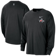 NBA Toronto Raptors 2025/26 City Edition Remix Essential Logo Long Sleeve T-Shirt