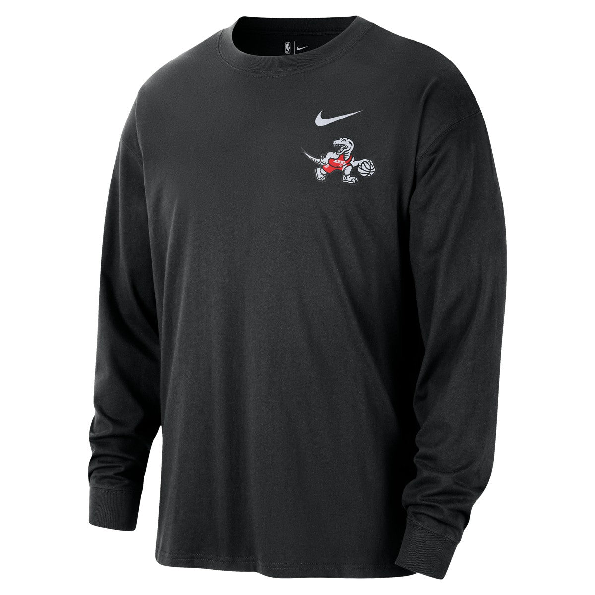 NBA Toronto Raptors 2025/26 City Edition Remix Essential Logo Long Sleeve T-Shirt