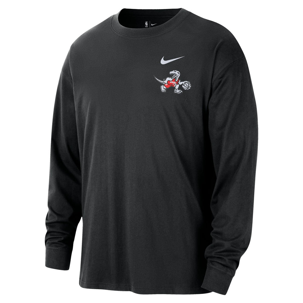 NBA Toronto Raptors 2025/26 City Edition Remix Essential Logo Long Sleeve T-Shirt