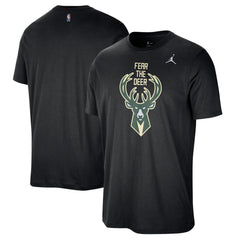 NBA Milwaukee Bucks Jordan Brand Statement Edition Essential T-Shirt