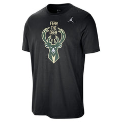 NBA Milwaukee Bucks Jordan Brand Statement Edition Essential T-Shirt