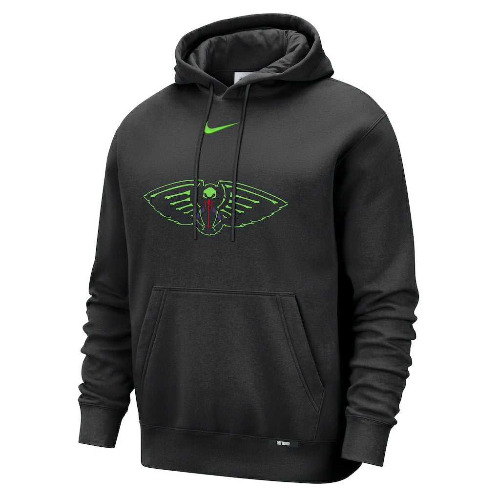 NBA New Orleans Pelicans 2025/26 City Edition Essential Logo Remix Hoodie