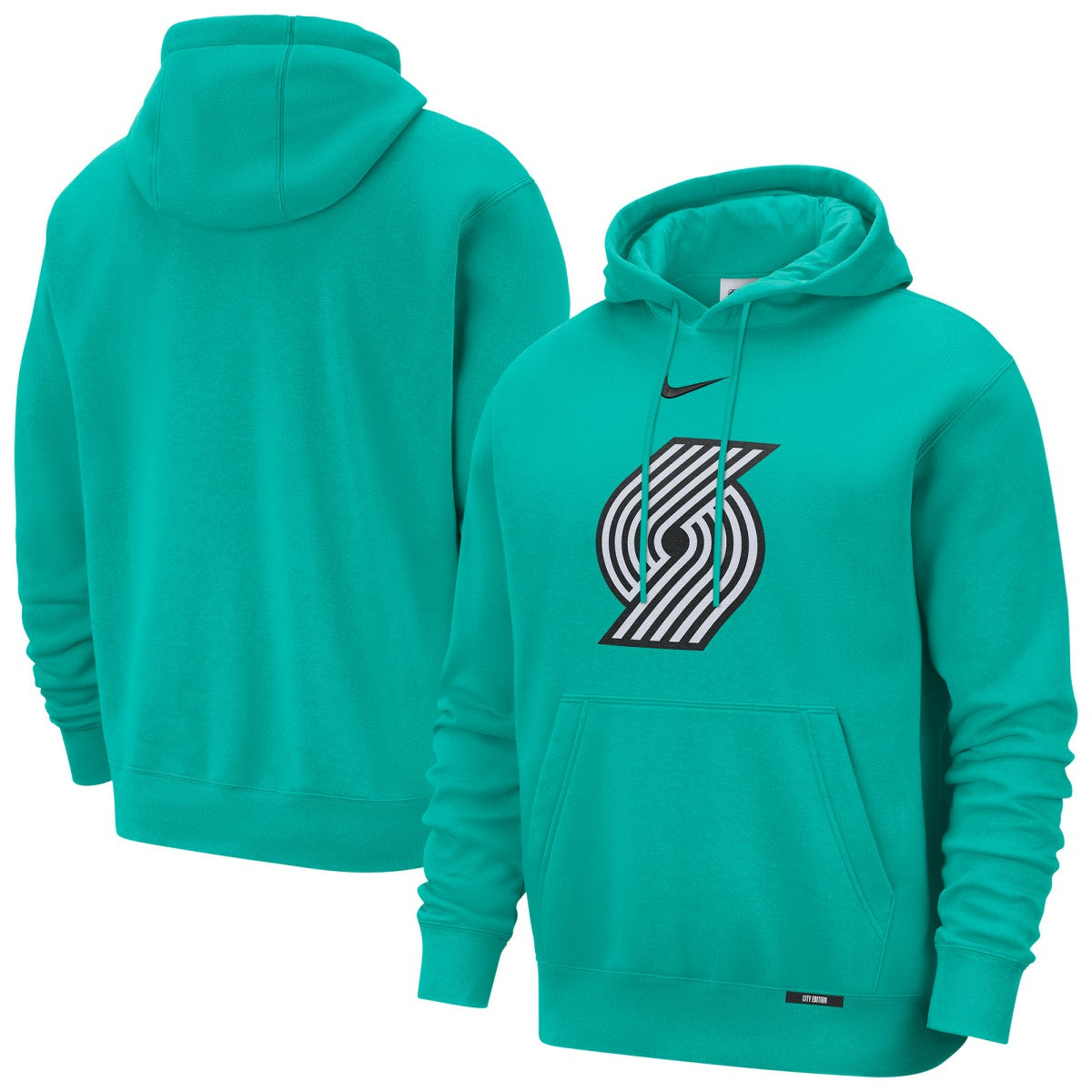 NBA Portland Trail Blazers 2025/26 City Edition Essential Logo Remix Hoodie