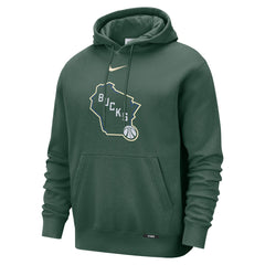 NBA Milwaukee Bucks 2025/26 City Edition Essential Logo Remix Hoodie