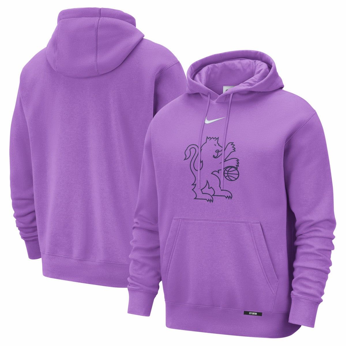 NBA Sacramento Kings 2025/26 City Edition Essential Logo Remix Hoodie