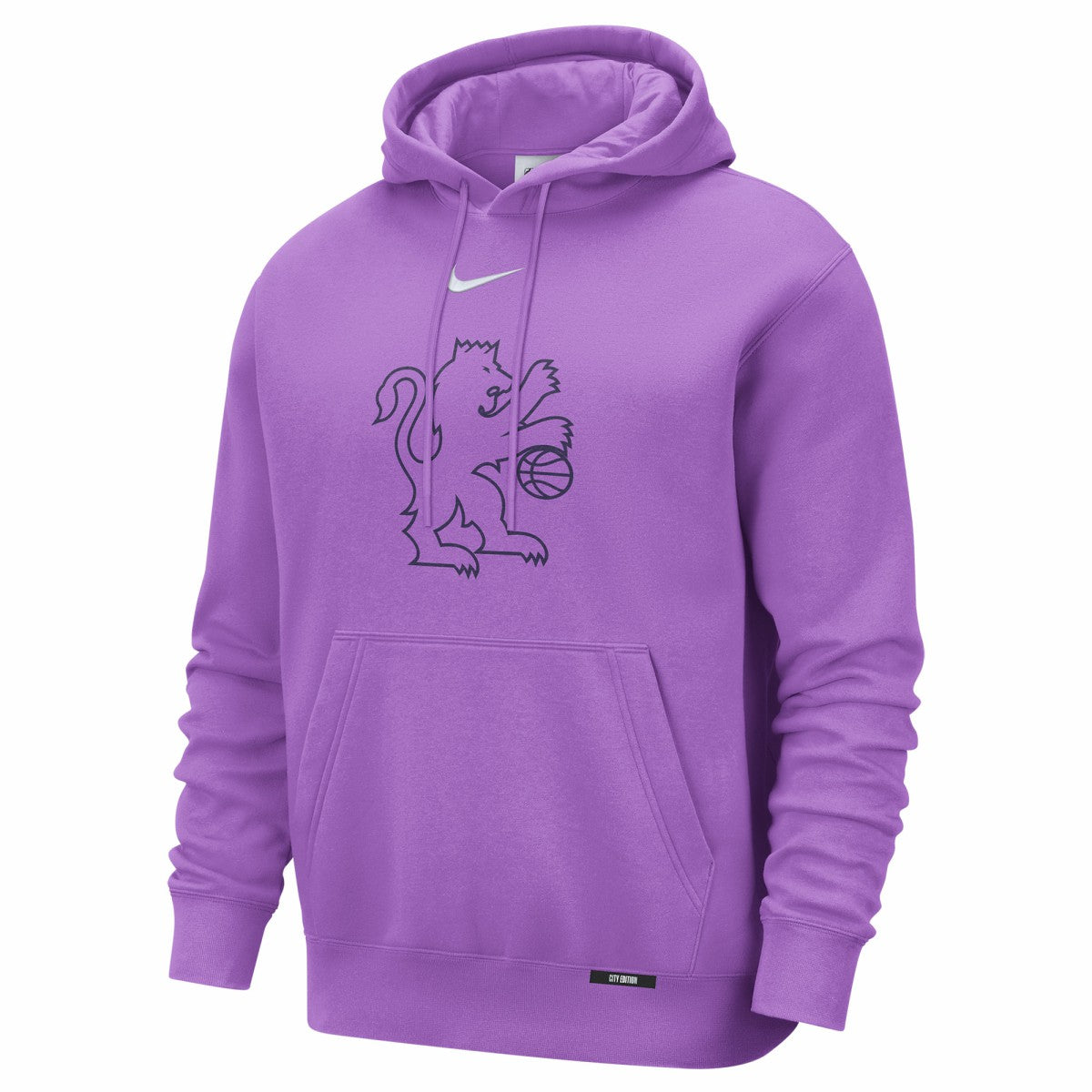 NBA Sacramento Kings 2025/26 City Edition Essential Logo Remix Hoodie
