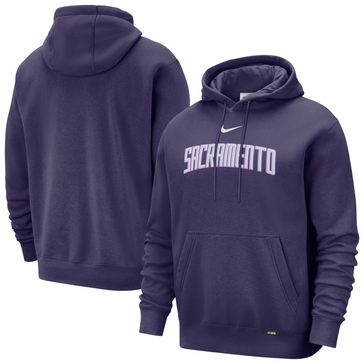 NBA Sacramento Kings 2025/26 City Edition Essential Remix Club Hoodie