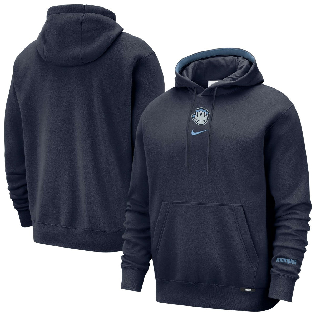 NBA Memphis Grizzlies 2025/26 City Edition Courtside Remix Premium Hoodie