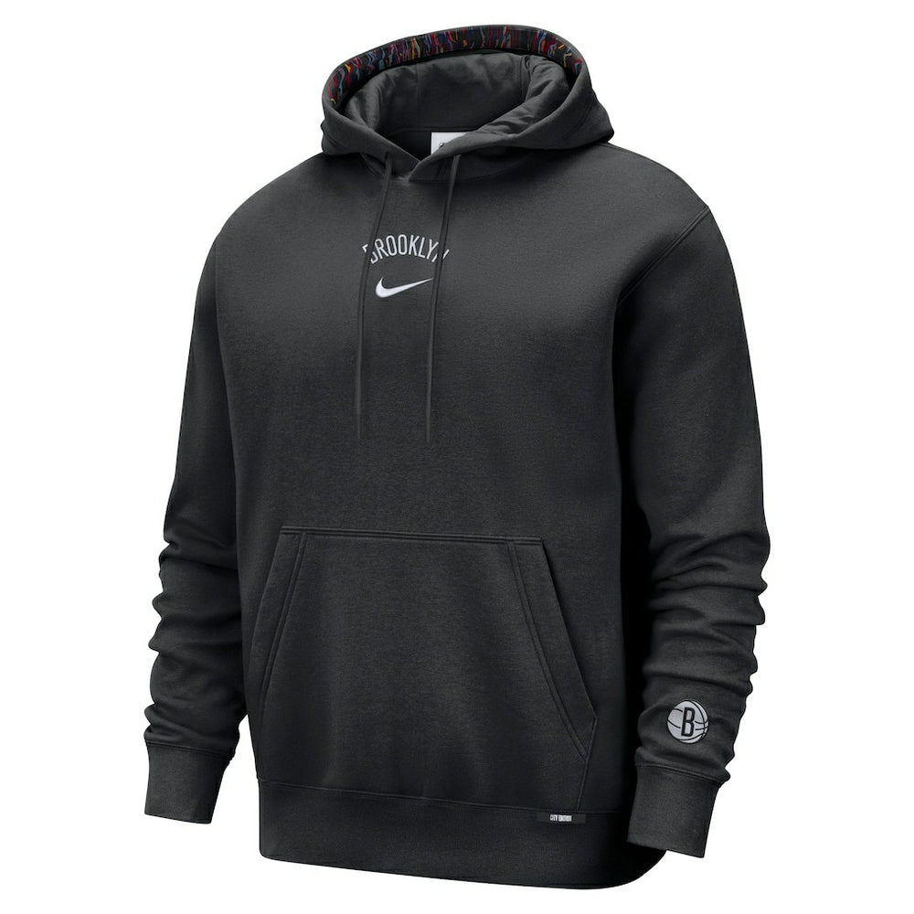 NBA Brooklyn Nets 2025/26 City Edition Courtside Remix Premium Hoodie