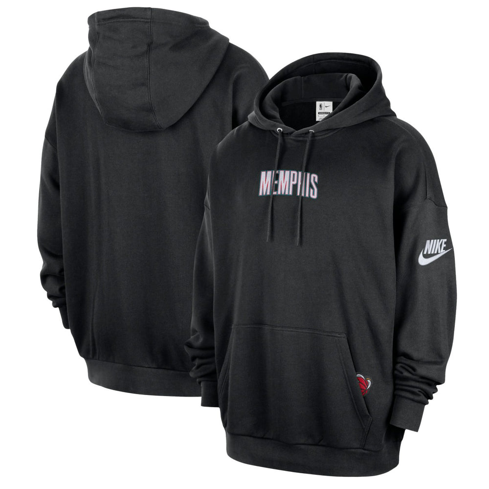 NBA Memphis Grizzlies Classic Edition Hardwood Classics Premium Club Heavyweight Fleece Hoodie