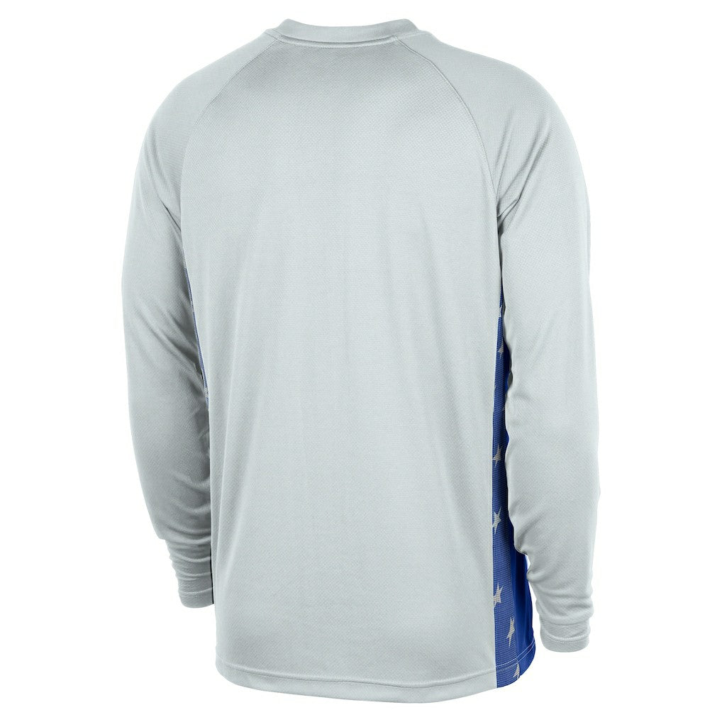 NBA Orlando Magic 2025/26 City Edition Authentic Pregame Dri-FIT Long Sleeve Shooting T-Shirt