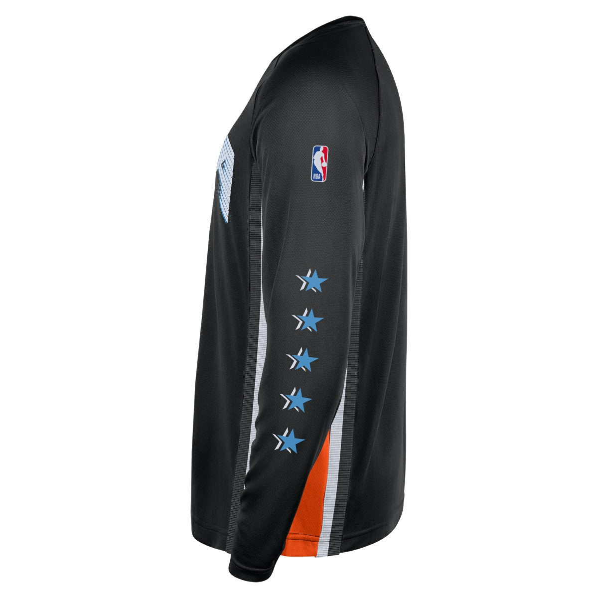 NBA LA Clippers 2025/26 City Edition Authentic Pregame Dri-FIT Long Sleeve Shooting T-Shirt