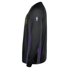 NBA Los Angeles Lakers 2025/26 City Edition Authentic Pregame Dri-FIT Long Sleeve Shooting T-Shirt