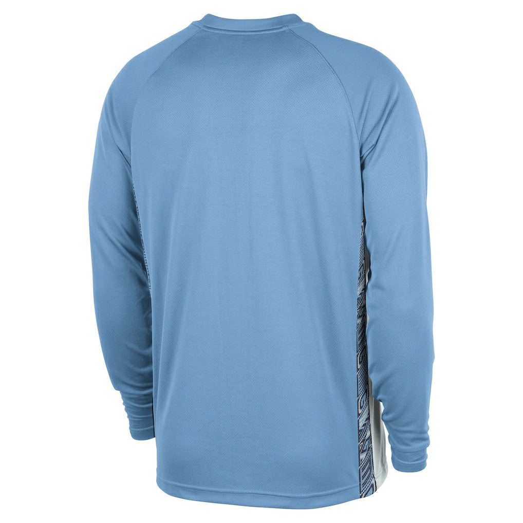 NBA Memphis Grizzlies 2025/26 City Edition Authentic Pregame Dri-FIT Long Sleeve Shooting T-Shirt