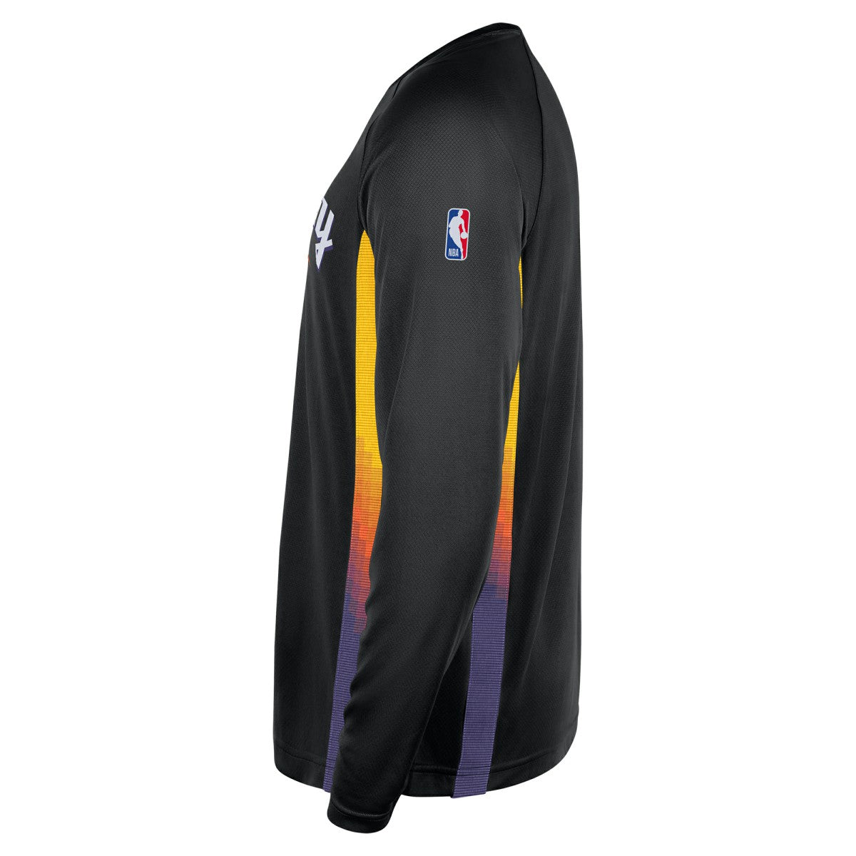 NBA Phoenix Suns 2025/26 City Edition Authentic Pregame Dri-FIT Long Sleeve Shooting T-Shirt