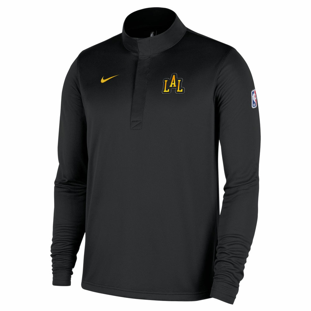 NBA Los Angeles Lakers 2025/26 City Edition Remix Authentic Coaches Dri-FIT Half-Zip Pullover
