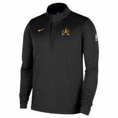 NBA Los Angeles Lakers 2025/26 City Edition Remix Authentic Coaches Dri-FIT Half-Zip Pullover