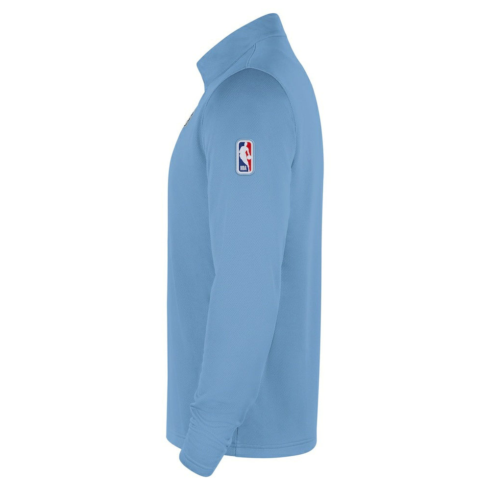 NBA Memphis Grizzlies 2025/26 City Edition Remix Authentic Coaches Dri-FIT Half-Zip Top