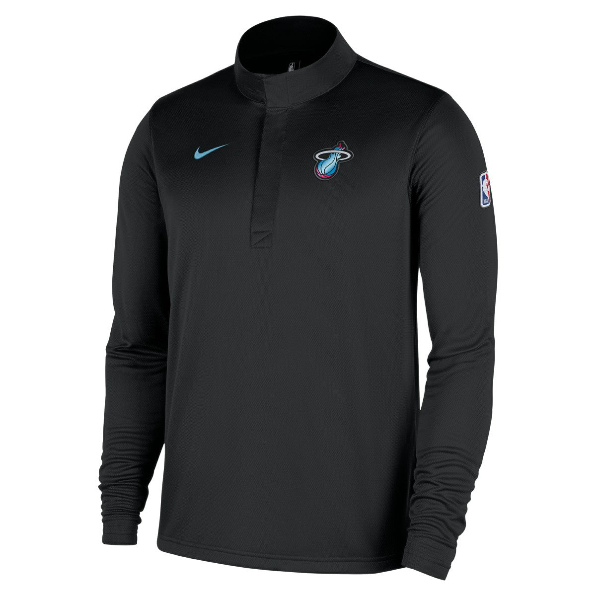 NBA Miami Heat 2025/26 City Edition Remix Authentic Coaches Dri-FIT Half-Zip Top